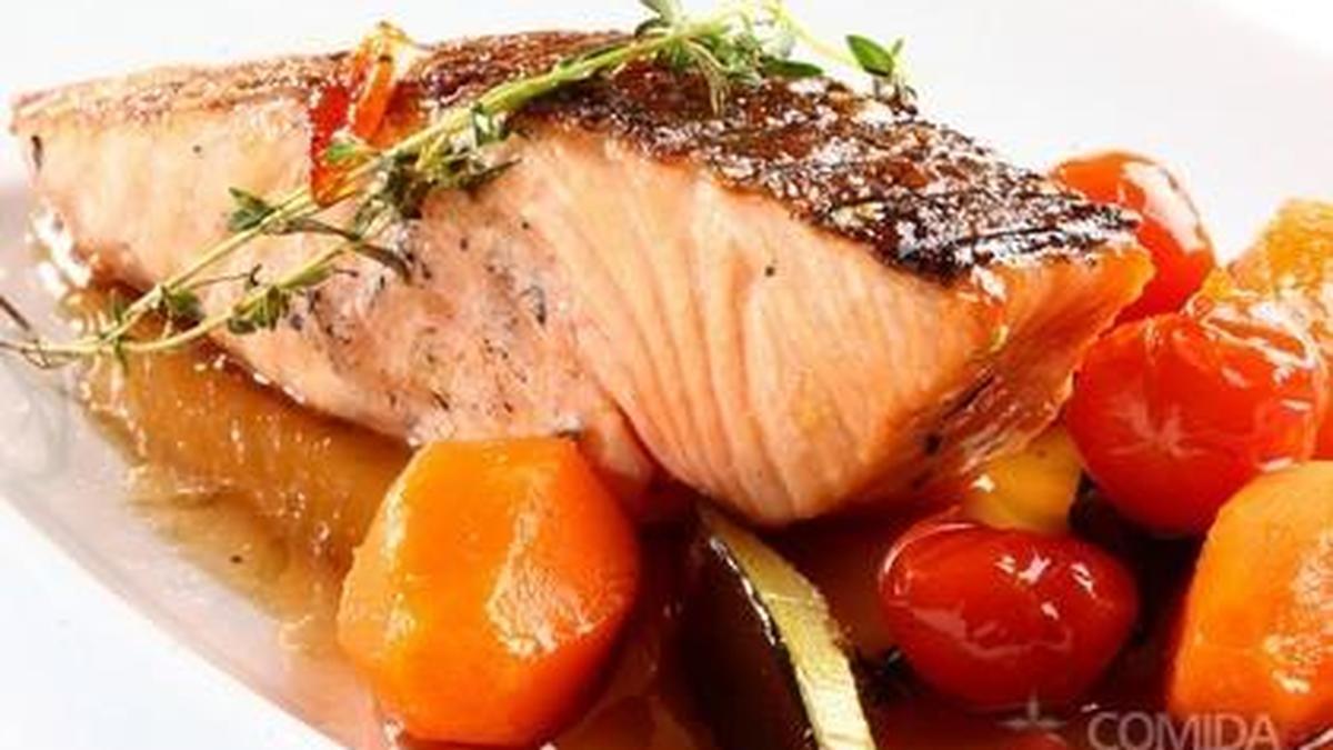 Salmão ao Molho de Café com Vinagre Balsâmico