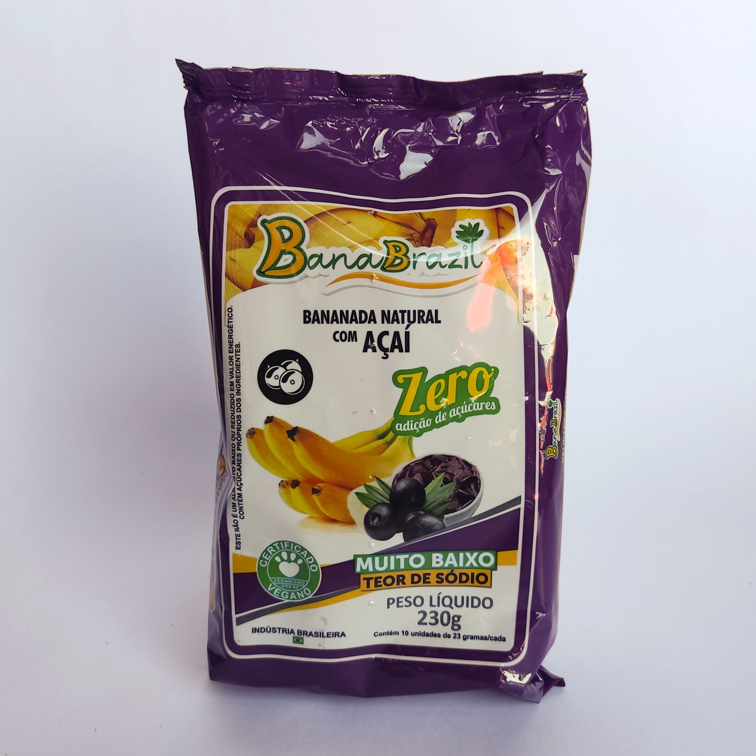 Bananada natural com Açaí 230g