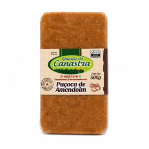 Paçoca de Amendoim Artesanal Iguarias da Canastra 500g