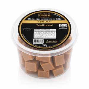 Doce em Pedaços com Leite Tradicional Tropical Minas Gerais 400g