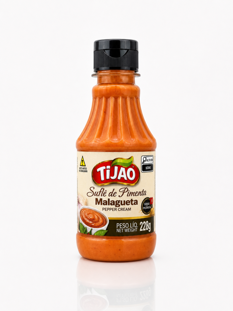 Suflê de Pimenta Malagueta TiJao Pepper Cream 228g