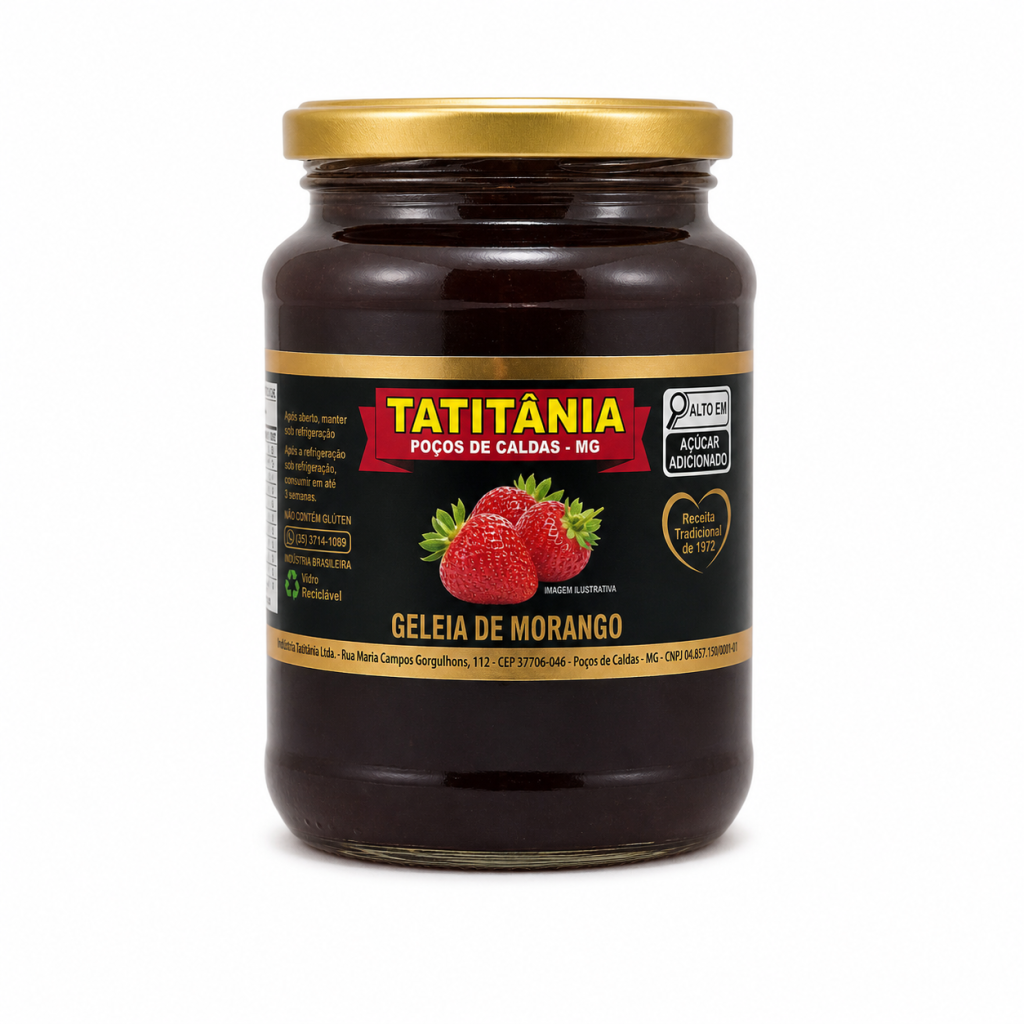 Geleia de Morango Tatitânia Poços de Caldas 680g