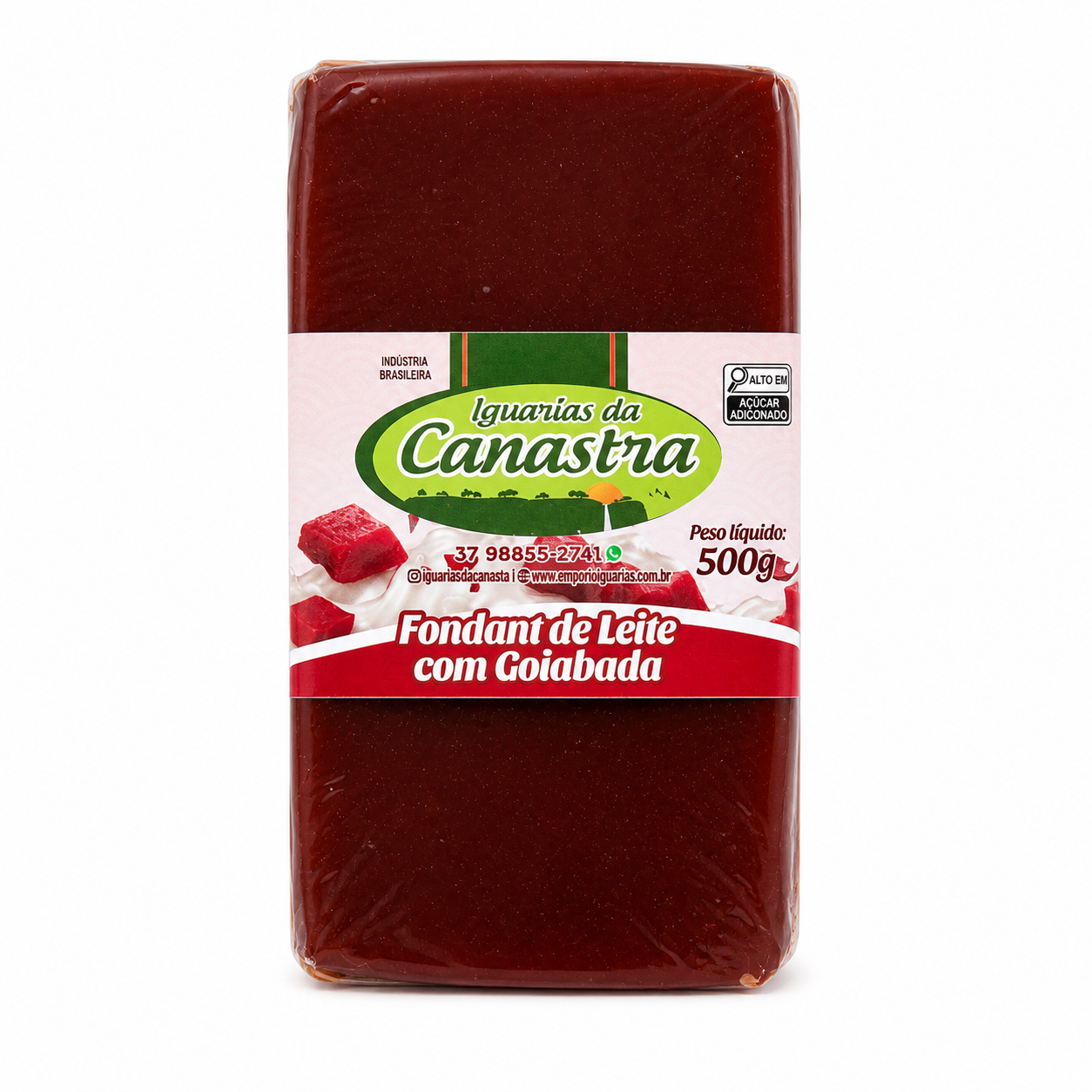 Fondant de Leite com Goiabada Iguarias da Canastra 500g