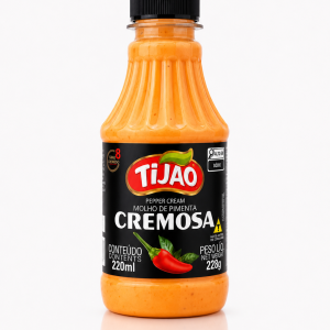 Molho de Pimenta Cremosa TiJao 220ml