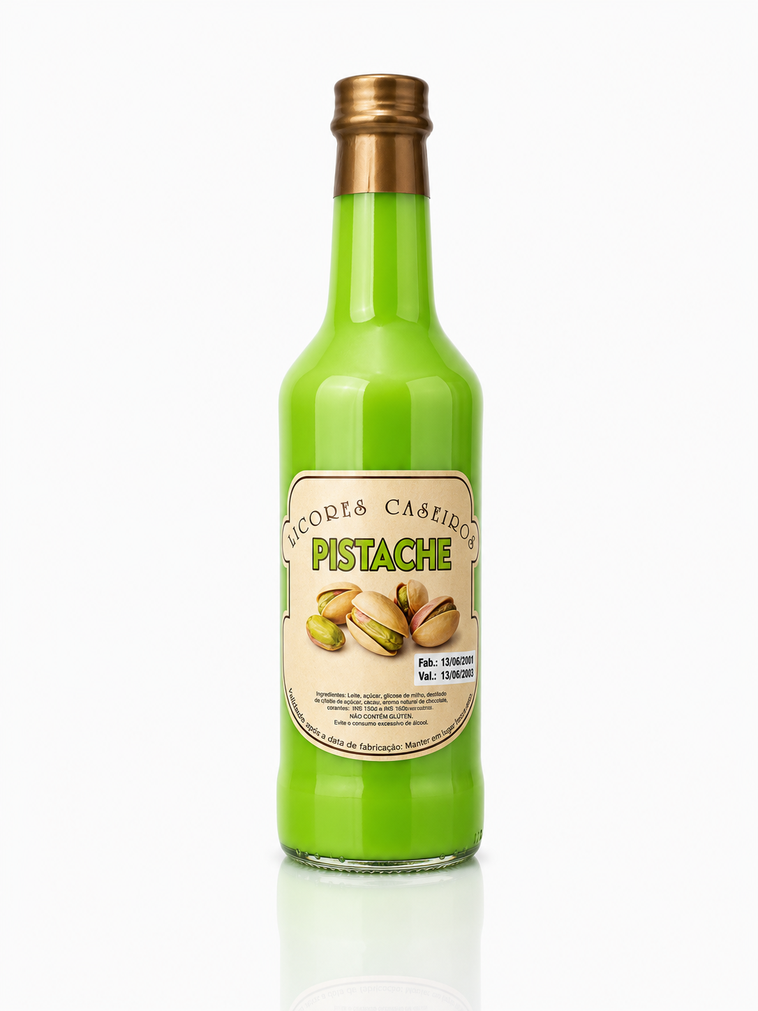 Licor de Pistache Licores Caseiros 275ml