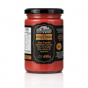Goiabada Cascão Sem Açúcar Fazenda de Minas 420g (Pote)