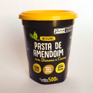 Pasta de Amendoim de Banana e Cacau 500g
