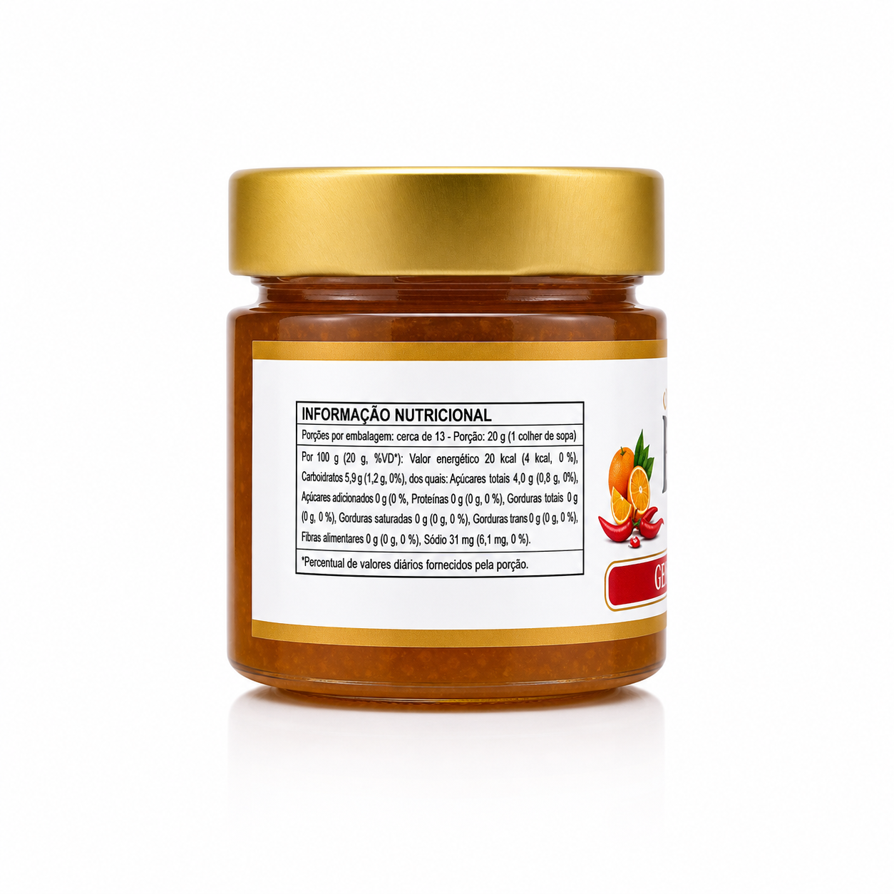 Bon Jelly Geleia de Laranja com Pimenta Tatitânia 300g - Imagem 3