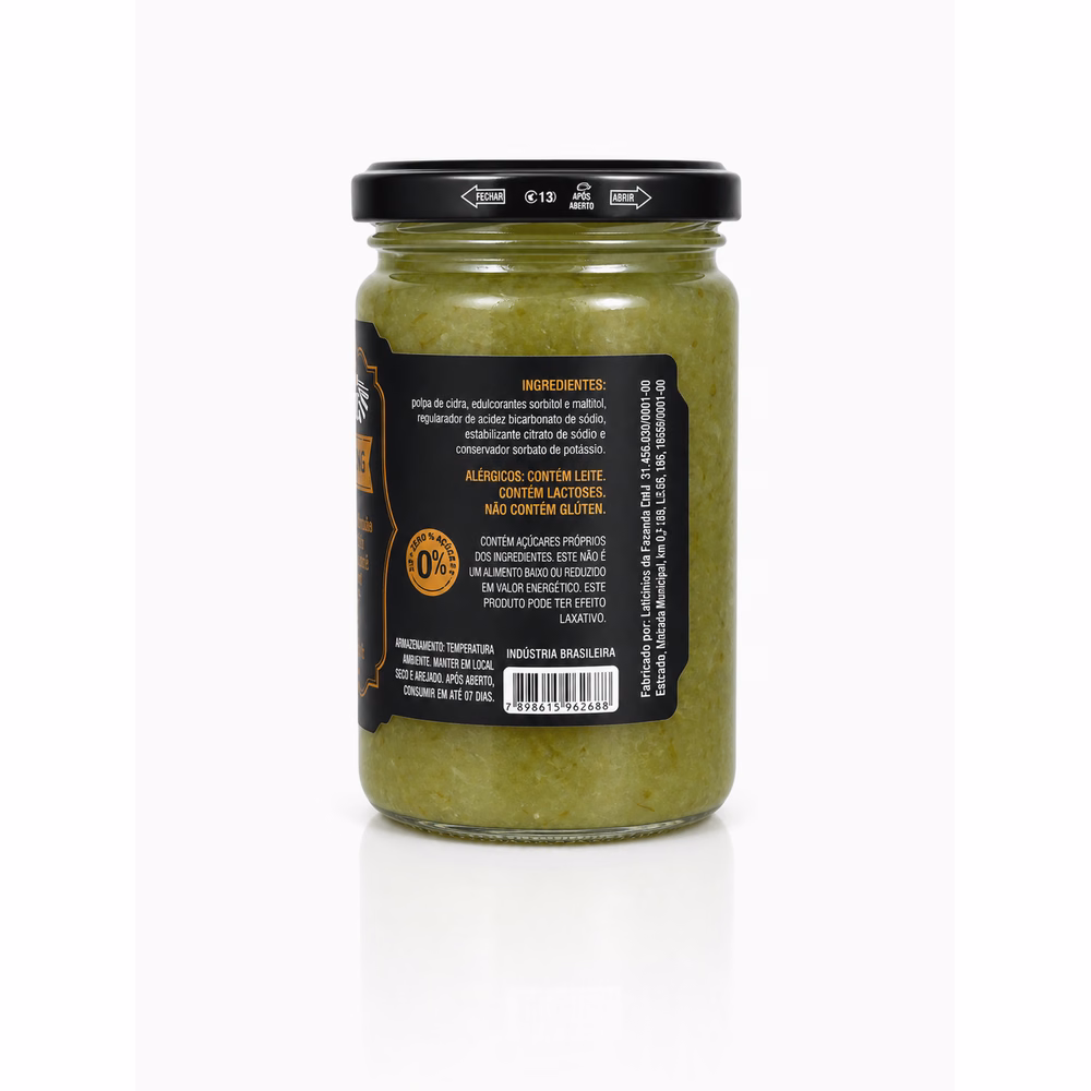 Cidra Ralada (Doce de Cidra) Sem Adição de Açúcares Fazenda de Minas 400g - cidra ralada sem açúcar - foto 4
