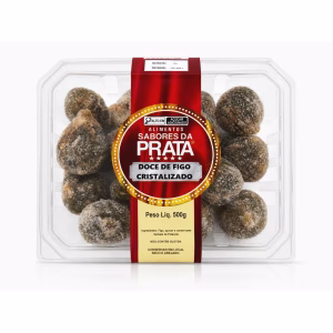 Doce de Figo Cristalizado Sabores da Prata 500g - doce de figo cristalizado artesanal
