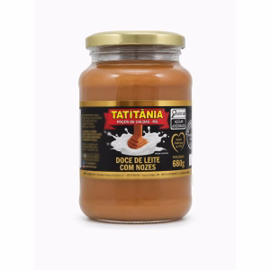 Doce de Leite com Nozes Tatitânia - doce de leite com nozes artesanal Minas Gerais