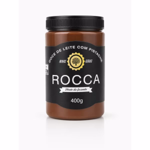 Doce de Leite com Pistache ROCCA 400g - doce de leite pistache artesanal Minas Gerais