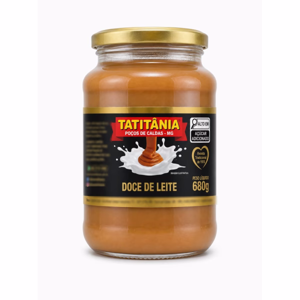 Doce de Leite Tatitânia 680g - doce de leite artesanal Minas Gerais 680g