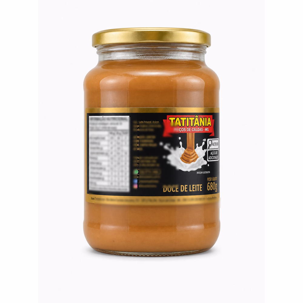 Doce de Leite Tatitânia 680g - doce de leite artesanal Minas Gerais 680g - foto 2