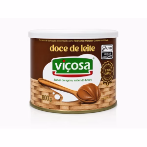 Doce de Leite Viçosa 800g - doce de leite Viçosa 800g lata grande