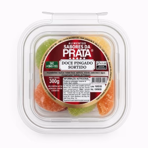 Doce Pingado Sortido Sabores da Prata 300g - doce pingado sortido artesanal Minas Gerais
