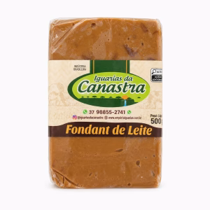 Fondant de Leite Iguarias da Canastra 500g - fondant de leite artesanal Minas Gerais 500g