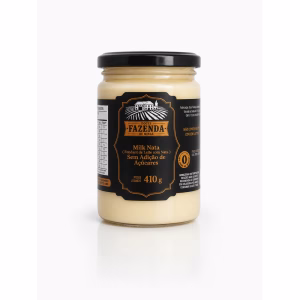 Milk Nata (Fondant de Leite com Nata) Sem Adição de Açúcares Fazenda de Minas 410g - fondant de leite com nata sem açúcar