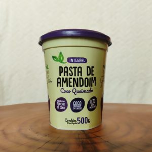 Pasta de Amendoim com Coco Queimado